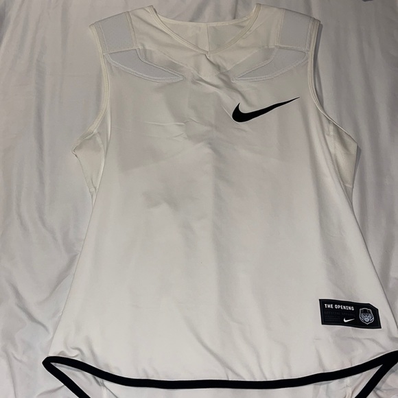 nike padded compression shirt
